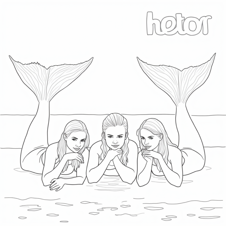 Meerjungfrau Freunde auf See