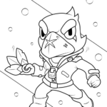 Crow zum Angriff bereit