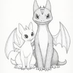 tagschatten und ohnezahn Glücklich zusammen